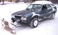 January 2005 – MRAMC1 and his Snow Shoving Wagon